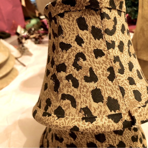 Leopard Mini Lamp Shades π - Picture 1 of 6